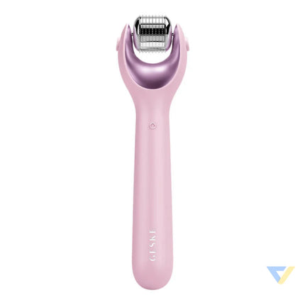 Micro Needle Face Roller 9in1 Geske with APP (pink) Massagers