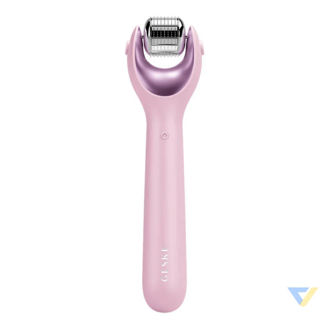 Micro Needle Face Roller 9in1 Geske with APP (pink) Massagers