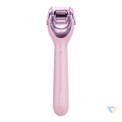 Micro Needle Face Roller 9in1 Geske with APP (pink) Massagers