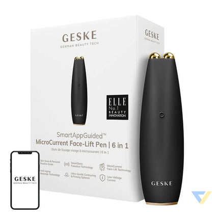 MicroCurrent Face Lift Pen 6in1 Geske with APP (gray) Massagers