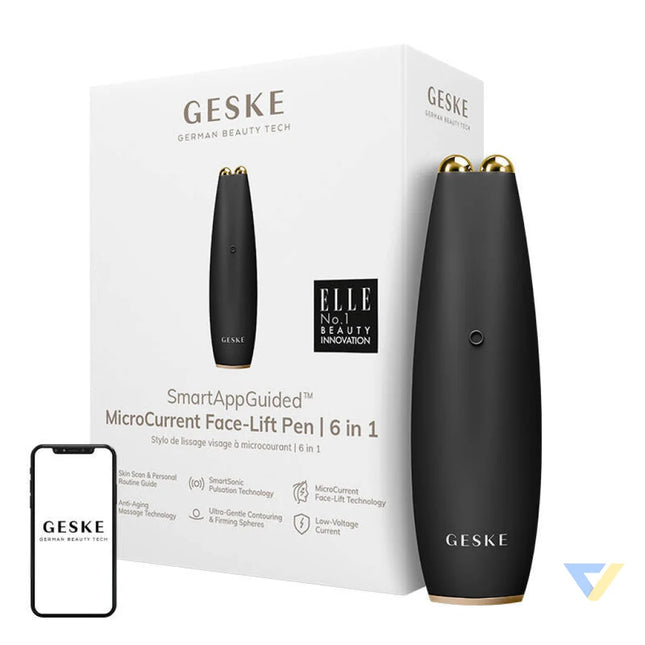 MicroCurrent Face Lift Pen 6in1 Geske with APP (gray) Massagers