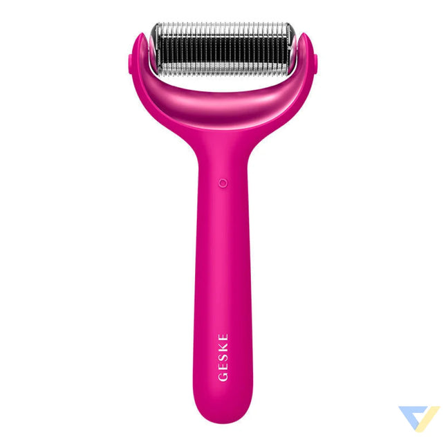 MicroNeedle Face&Body Roller 9in1 Geske with APP (magenta) Massagers