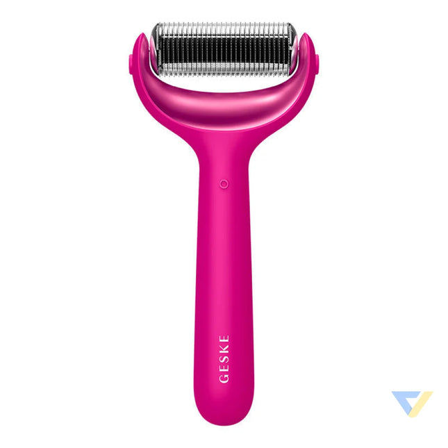 MicroNeedle Face&Body Roller 9in1 Geske with APP (magenta) Massagers