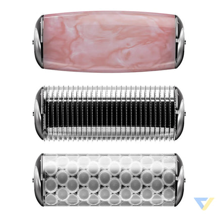 MicroNeedle Face&Body Roller 9in1 Geske with APP (magenta) Massagers