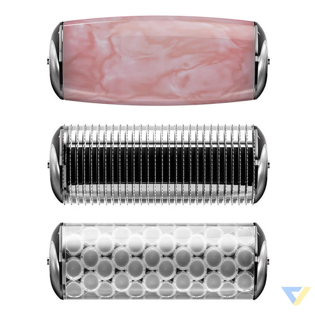 MicroNeedle Face&Body Roller 9in1 Geske with APP (magenta) Massagers