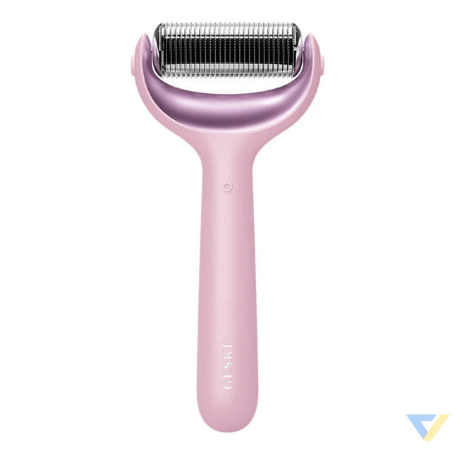 MicroNeedle Face&Body Roller 9in1 Geske with APP (pink) Massagers