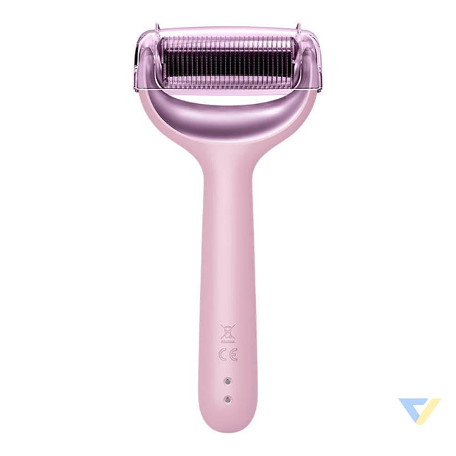 MicroNeedle Face&Body Roller 9in1 Geske with APP (pink) Massagers
