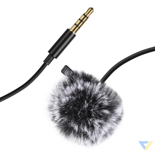 Microphone Jack Puluz 1.5m jack 3.5mm PU424 Lavalier