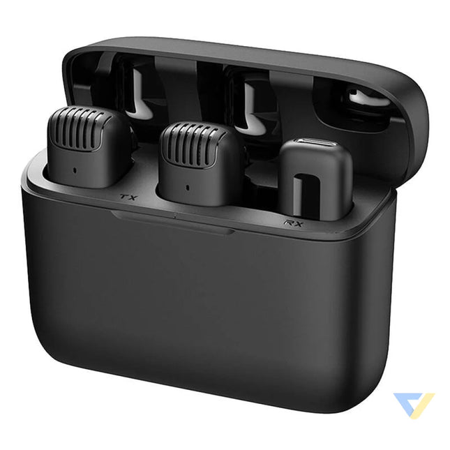 Microphone with charging case Apexel APL MIC008 Type C 2 pcs. Other