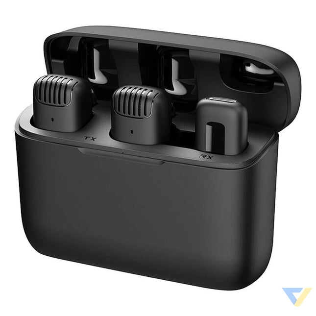 Microphone with charging case Apexel APL MIC008 Type C 2 pcs. Other