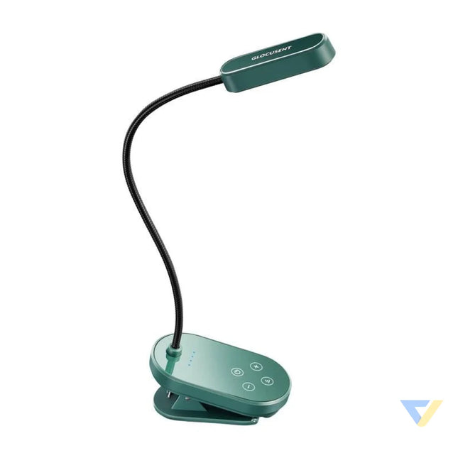 Mini clip on book light Glocusent GLCSNTBL006 green Desk and night lamps