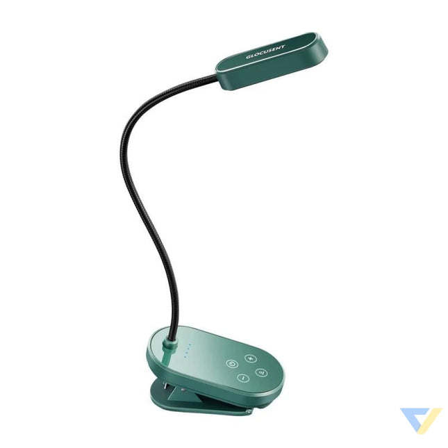 Mini clip on book light Glocusent GLCSNTBL006 green Desk and night lamps