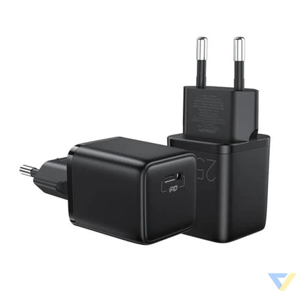 Mini Intelligent Charger PD 25W Joyroom L P251 (black) mains chargers