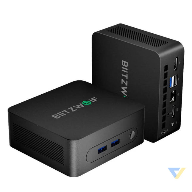 Mini PC BlitzWolf Windows11 Intel Dual Display BW MPC2 (czarny) Mini PC
