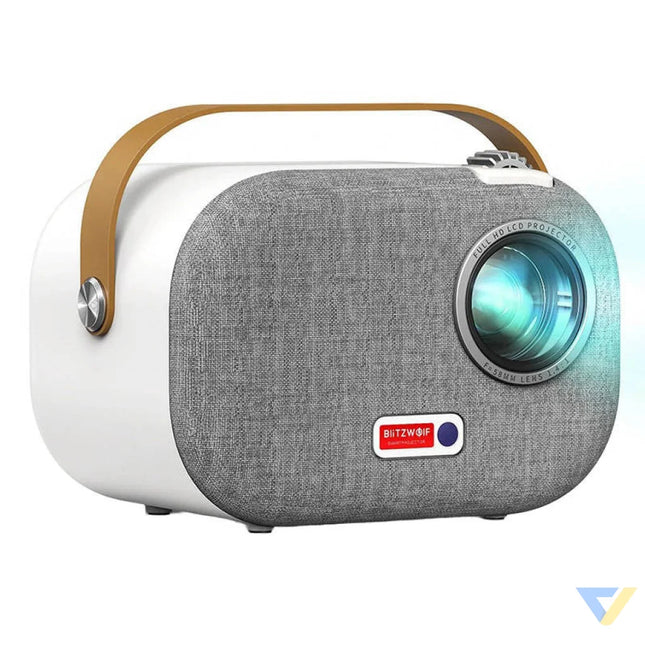 Mini Projector Blitzwolf BW V2 LED 1080P Full HD WiFi Bluetooth Android (white) Projectors