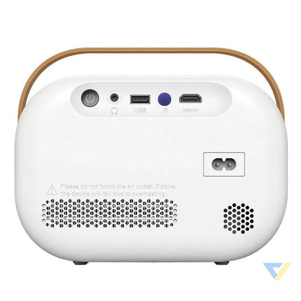 Mini Projector Blitzwolf BW V2 LED 1080P Full HD WiFi Bluetooth Android (white) Projectors