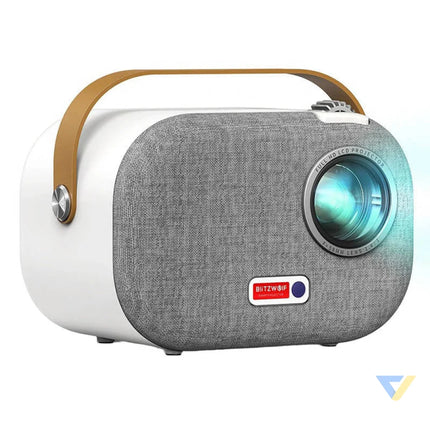 Mini Projector Blitzwolf BW V2 LED 1080P Full HD WiFi Bluetooth Android (white) Projectors