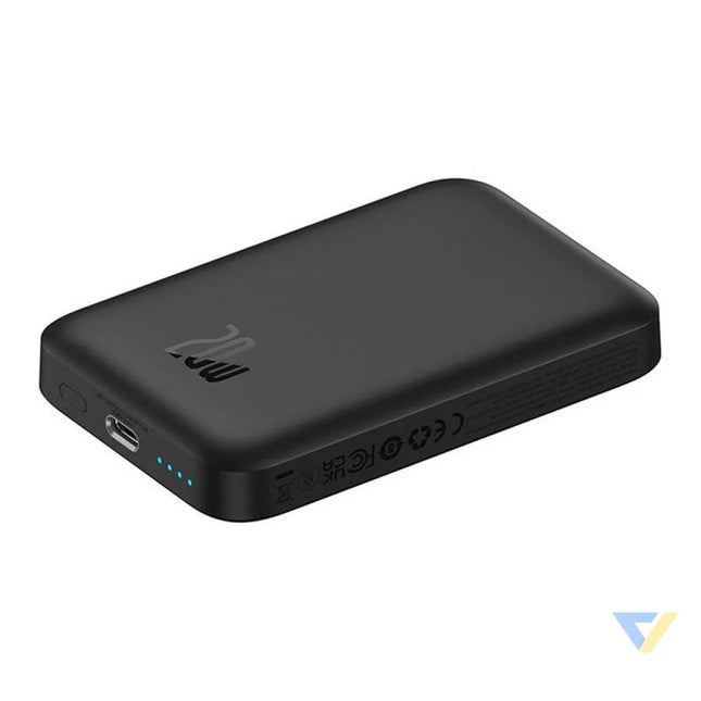 Mini Wireless PowerBank 20W Baseus (black) Powerbanks