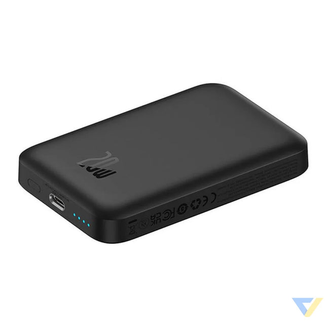 Mini Wireless PowerBank 20W Baseus (black) Powerbanks