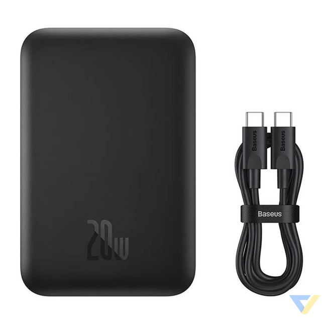 Mini Wireless PowerBank 20W Baseus (black) Powerbanks