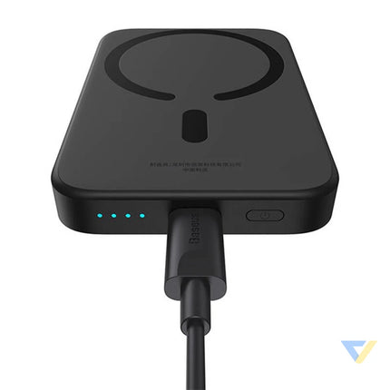 Mini Wireless PowerBank 20W Baseus (black) Powerbanks