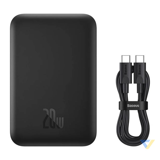 Mini Wireless PowerBank 20W Baseus (black) Powerbanks