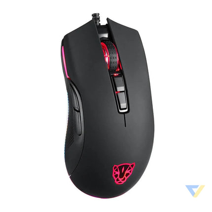MMotospeed V70 Wired Gaming Mouse Black Wired