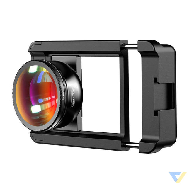 Mobile lens APEXEL APL HB100CPL100mm macro with CPL (black) Phone lenses
