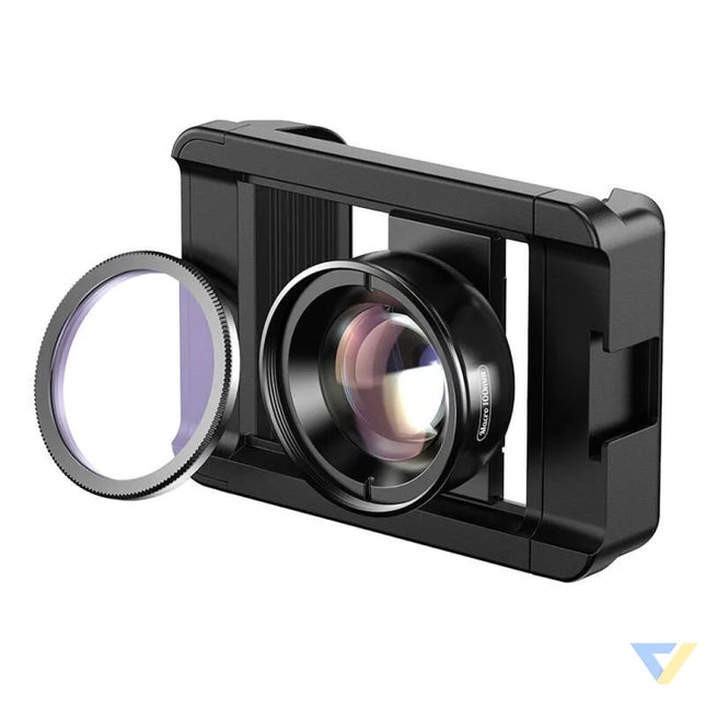 Mobile lens APEXEL APL HB100CPL100mm macro with CPL (black) Phone lenses