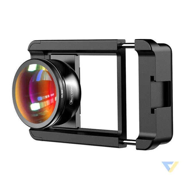 Mobile lens APEXEL APL HB100CPL100mm macro with CPL (black) Phone lenses