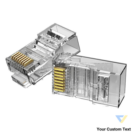 Modular Plug RJ45 Cat.5E UTP Connector Vention IDBR0 50 Transparent 50pcs Other