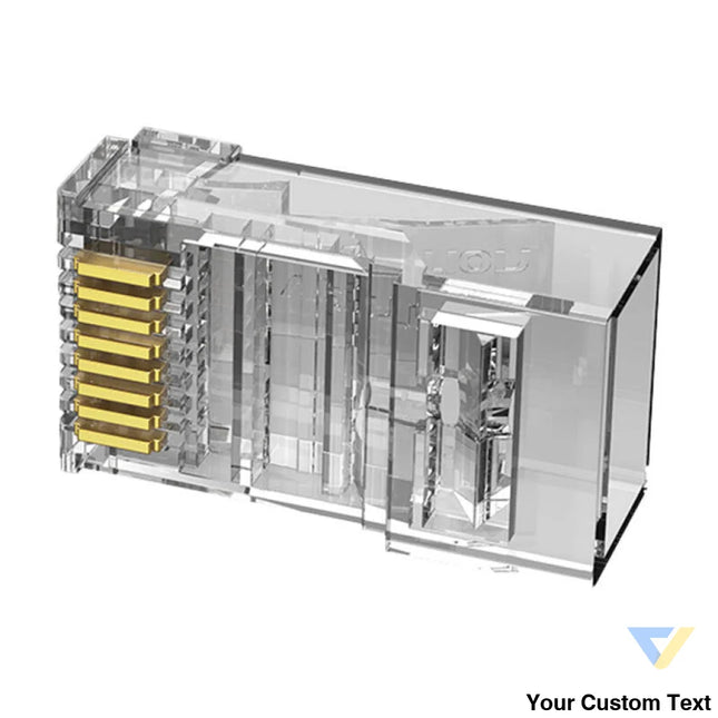 Modular Plug RJ45 Cat.5E UTP Connector Vention IDBR0 50 Transparent 50pcs Other