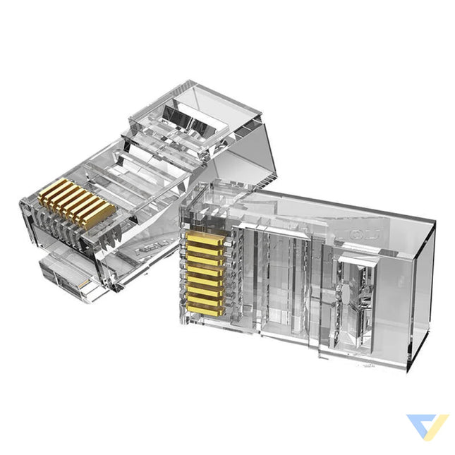 Modular Plug RJ45 Cat.5E UTP Connector Vention IDBR0 50 Transparent 50pcs Other