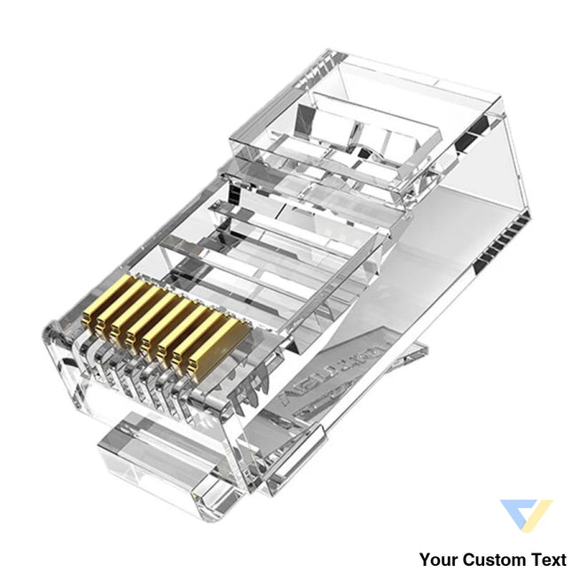 Modular Plug RJ45 Cat.5E UTP Connector Vention IDBR0 50 Transparent 50pcs Other
