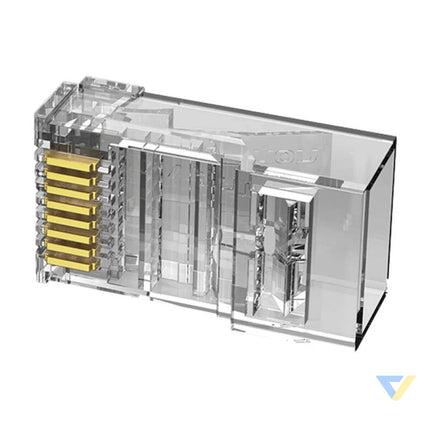 Modular Plug RJ45 Cat.5E UTP Vention IDBR0 100 transparent 100 pcs Other