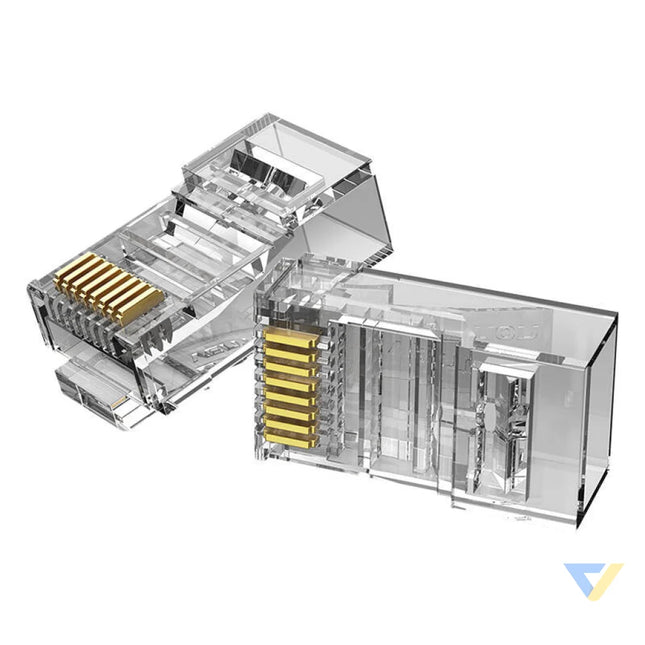 Modular Plug RJ45 Cat.5E UTP Vention IDBR0 100 transparent 100 pcs Other