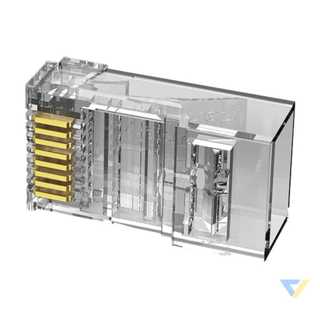 Modular RJ45 CAT6 UTP Connector Vention IDDR0 50 Transparent Pack of 50 Other