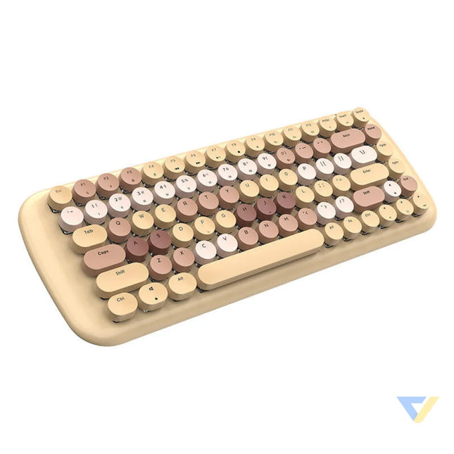 MOFII Wireless Mechanical Keyboard with Bluetooth ROMI 2.4G (Brown) Wireless