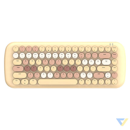 MOFII Wireless Mechanical Keyboard with Bluetooth ROMI 2.4G (Brown) Wireless