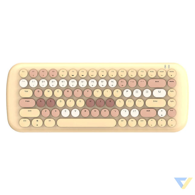 MOFII Wireless Mechanical Keyboard with Bluetooth ROMI 2.4G (Brown) Wireless