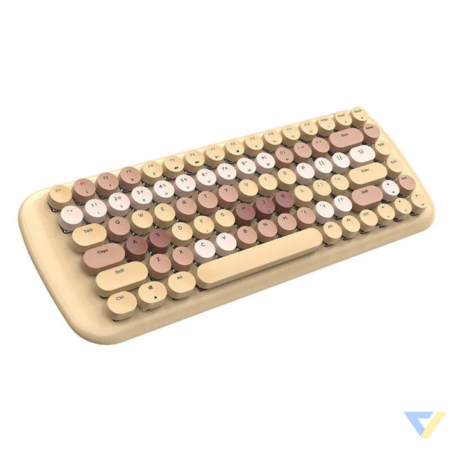 MOFII Wireless Mechanical Keyboard with Bluetooth ROMI 2.4G (Brown) Wireless