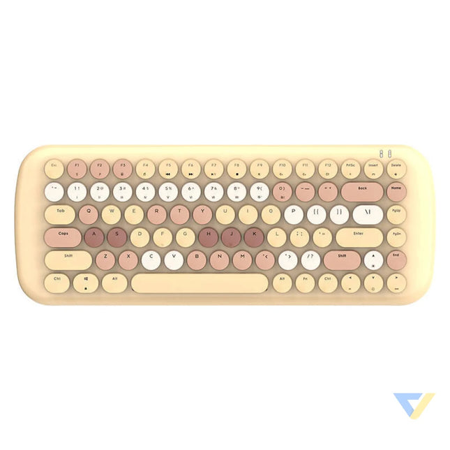 MOFII Wireless Mechanical Keyboard with Bluetooth ROMI 2.4G (Brown) Wireless