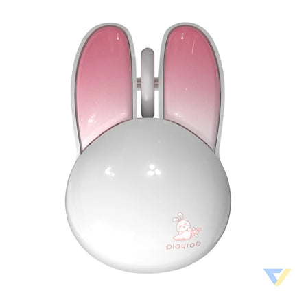 MOFII Wireless Mouse + Bluetooth Rabbit M6DM Glossy (White Pink) Mice keyboards