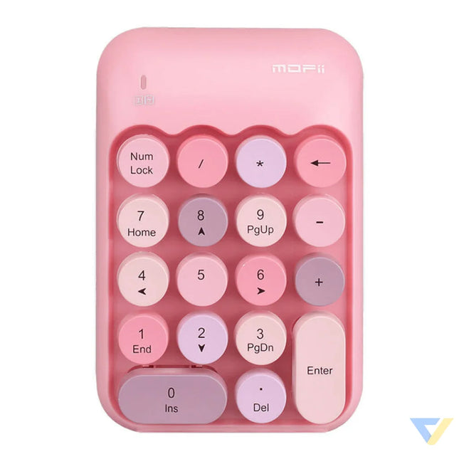 MOFII Wireless Numeric Keypad X910 (Pink) Mice keyboards