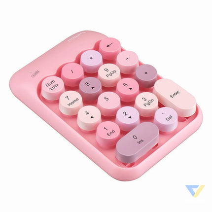 MOFII Wireless Numeric Keypad X910 (Pink) Mice keyboards