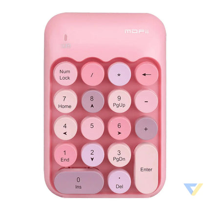 MOFII Wireless Numeric Keypad X910 (Pink) Mice keyboards