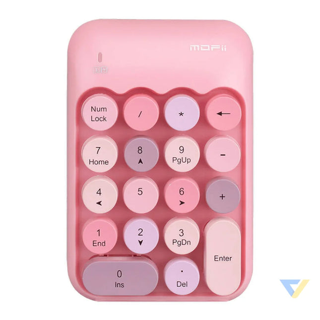MOFII Wireless Numeric Keypad X910 (Pink) Mice keyboards