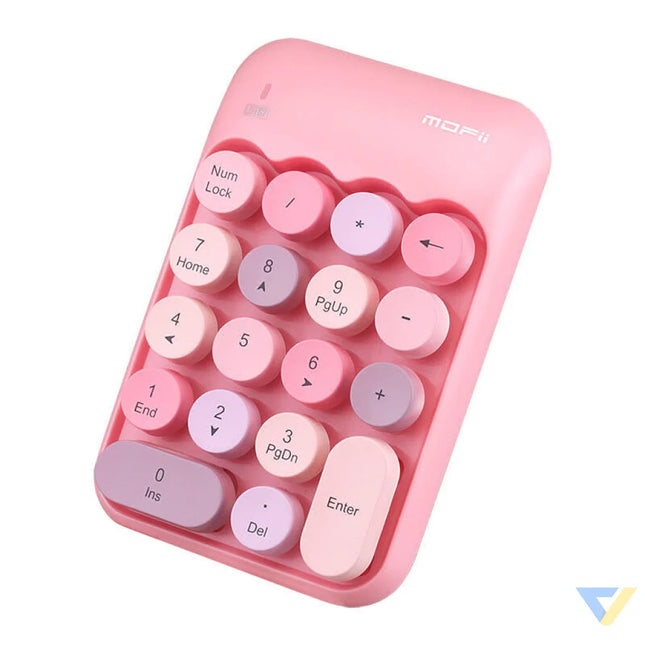 MOFII Wireless Numeric Keypad X910 (Pink) Mice keyboards