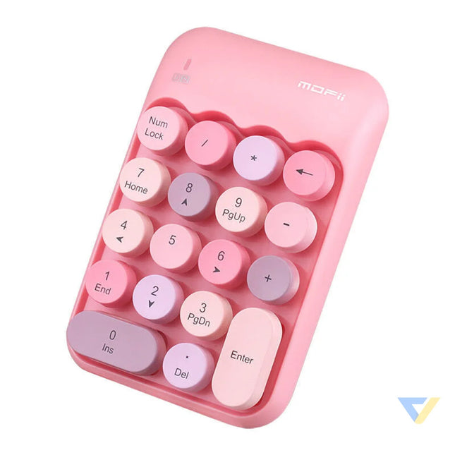 MOFII Wireless Numeric Keypad X910 (Pink) Mice keyboards