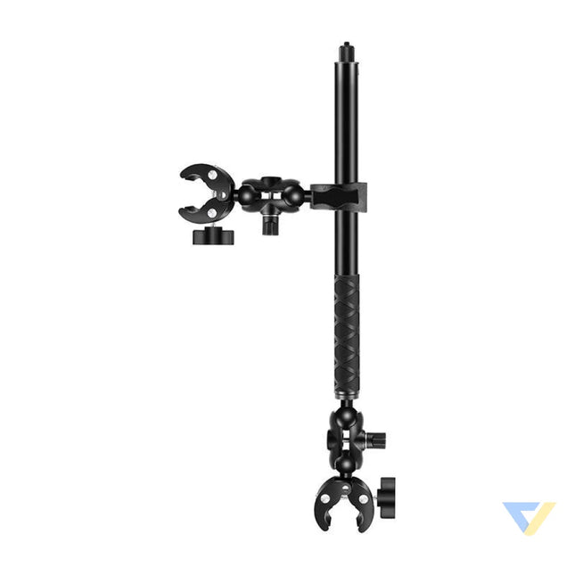 Motorcycle/bicycle mount PULUZ with a single clamp and selfie stick 150 cm Straps mounts and holders